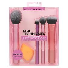 real techniques everyday essentials 5 piece brush set