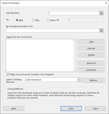 How To Enable The Excel Solver Add In