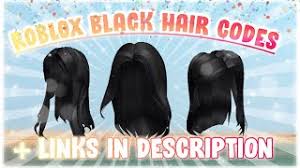 Roblox hair codes page 2 items per page 10 25 50 100 select type shirts t shirts pants heads faces building explosive melee musical navigation power up ranged social transport hats hair face neck. Black Roblox Hair Codes With Links Robloxhaircodes
