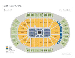 Valid Gila River Arena Seating Capacity Gila River Casino Arena