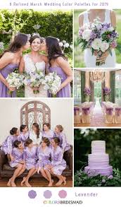 While wedding trends come and go, flowers are always in style. All 20 Purple Wedding Color Palettes Colorsbridesmaid