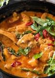 Is red curry the mildest?