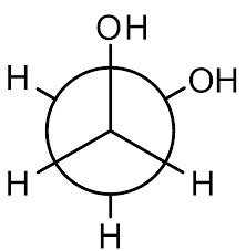 Which is the most stable conformer of ethane-1,2-diol?A)\n \n \n \n \n B)\n  \n \n \n \n C)\n \n \n \n \n D)\n \n \n \n \n
