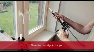how to fill gaps around the window diy