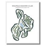 Walpole Country Club, Massachusetts - Printed Golf Courses - Golf ...