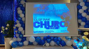 church anniversary balloon decoration