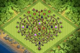This will help a lot in defending base against different air attacking strategies also, due to the ring design attacking troops first clear the all the structure around the core compartment to get the town hall. Maps Coc Th 10 Hybrid Base Apps Op Google Play