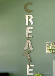 Diy Creative Wall Art Hanging Letters