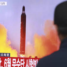 It showed a capacity to improve upon its existing designs, and. North Korea Shoots Missile 500km In Show Of Force To Trump Says South North Korea The Guardian