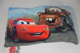 Disney Lightning Mcqueen Mater Truck Childs Pillow From Cars Movie Silky Squishy 470344149