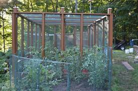 Raised And Enclosed Garden Bed