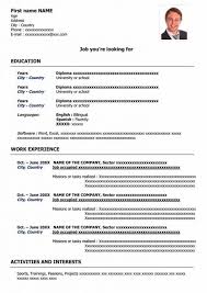 Use one of our free resume templates for word and get one step closer to the perfect job application. 50 Resume Templates In Word Free Download Cv Format