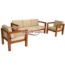 five seater sheesham wood sofa set