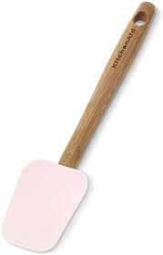 Maybe you would like to learn more about one of these? Amazon Com Kitchenaid Classic Bamboo Spoon Spatula Pink Home Kitchen