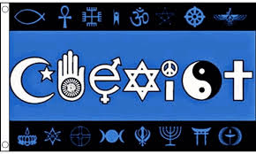 To coexist is to live in the same place or at the same time. Coexist Flag Medium Mrflag