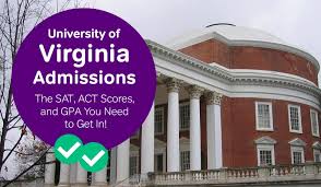 University Of Virginia Admissions The Sat Act Scores And