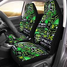 Monster Energy Car Seat Cover Ver 4 Set