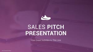 Sales Presentation Professional Sales Pitch Template By