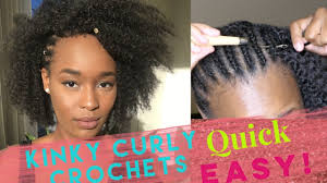 So if your hair is very kinky (4b/4c curl patterns), it will be harder for it to reflect light and your hair may appear dull. Best Crochet Braid Tutorial Natural Looking Kinky Curly Hair Youtube