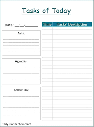 Weekly Task List Template Best To Do Daily For Work