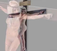Female Jesus Crucified Naked German Audio