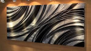 Modern Painting Abstract Metal Wall Art