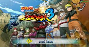Naruto Ultimate Ninja Impact Storm 3 MOD ISO PSP - Evolution Of Games
