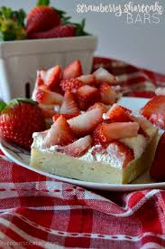 strawberry shortcake bars the