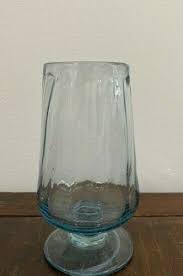 Ribbed Textured Water Glass Single