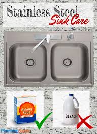 stainless steel sink care