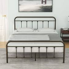 Metal Queen Bed Frame With Vintage