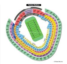 Pinstripe Bowl Seating Chart Stubhub Yankee Stadium Seating