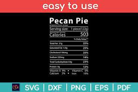 pecan pie nutrition facts thanksgiving