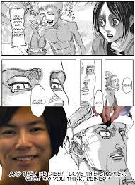 Instead of the real Eren meme for the million time on this sub, let's  remember some memes from the good ol'days : r/titanfolk