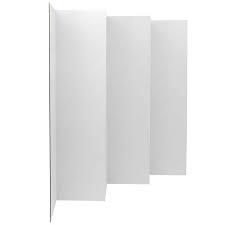 6 Ft Tall White Temporary Cardboard