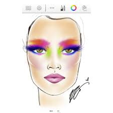 Makeup Face Chart App Saubhaya Makeup