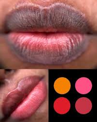 lips neutralization dark lips color