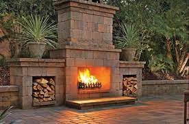 fire pit outdoor fireplace vista