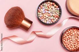 ball pearl blush face powder makeup