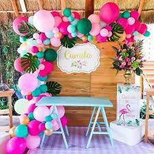 Buy birthday party decorations and get the best deals at the lowest prices on ebay! 140pcs Tropical Balloon Garland Arch Kit For Hawaii Flamingo Party Decorations Birthday Party Luau Summer Beach Party Supplies Ballons Accessories Aliexpress