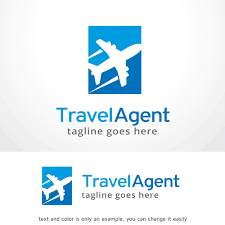 travel agent logo vector free