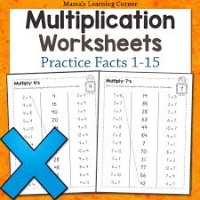 multiplication worksheets numbers 1