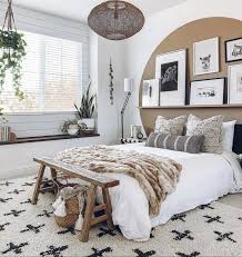 to decorate a bedroom with brown walls