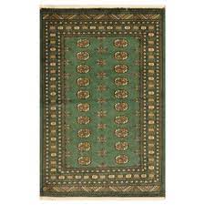 stani hand knotted bokhara wool rug