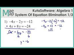 Kuta Algebra 1 System Of