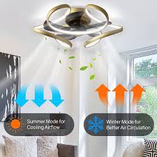 surnie ceiling fan with light remote 6