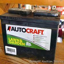 autocraft lawn garden battery no u1