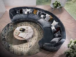 two seater semi circular sofa idfdesign