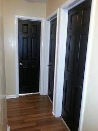 black doors interior door colors