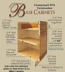 wood cabinet construction specifications